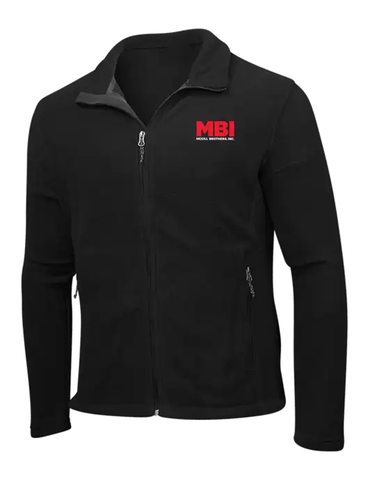 Black Fleece Jacket w/MBI Logo