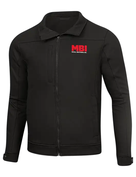 Cornerstone Black Duck Bonded Soft Shell Jacket w/MBI Logo