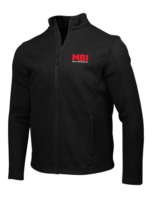 OGIO Blacktop Grit Fleece Jacket w/MBI Logo