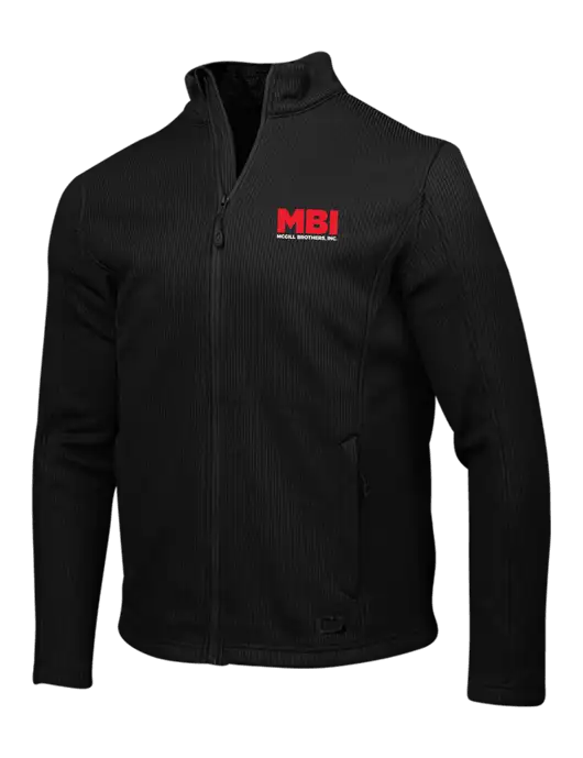 OGIO Blacktop Grit Fleece Jacket w/MBI Logo