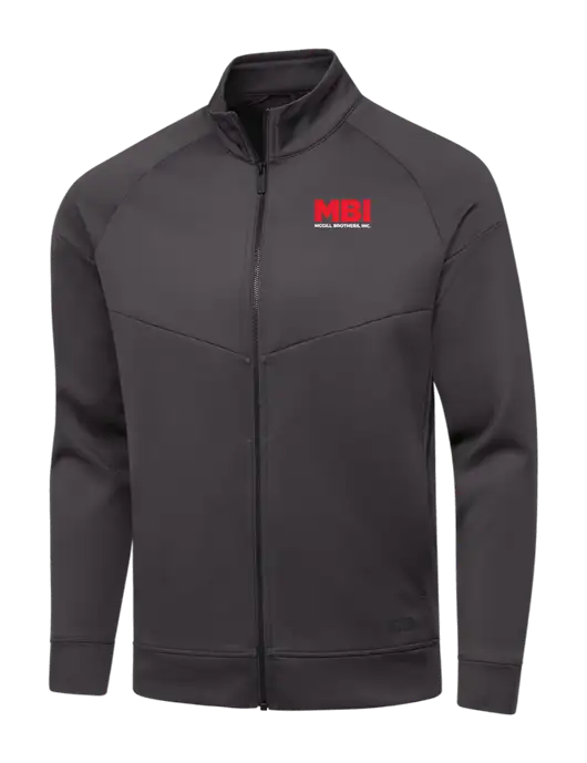 OGIO Dark Grey Endurance Modern Performance Full-Zip w/MBI Logo