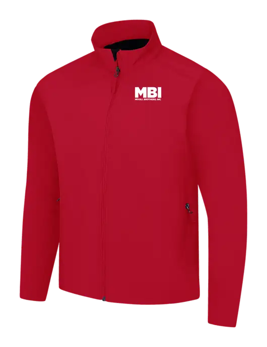 Red Core Soft Shell Jacket w/MBI Logo