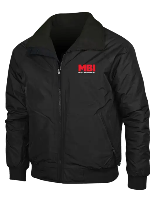 True Black/True Black Classic Challenger Jacket w/MBI Logo