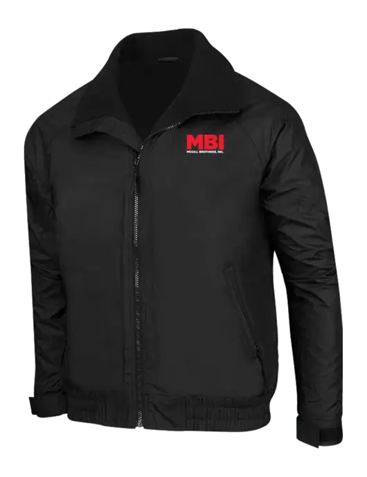 True Black/True Black Classic Competitor Jacket w/MBI Logo
