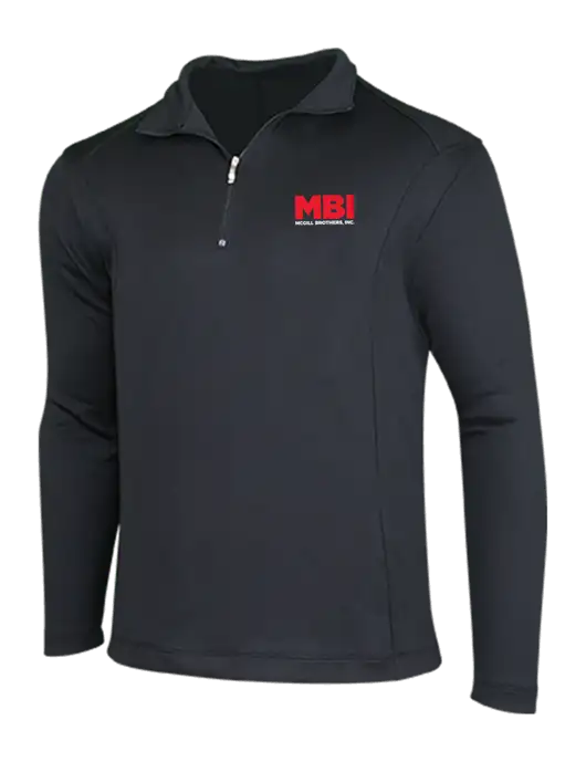 NIKE Black Sport Cover-Up w/MBI Logo