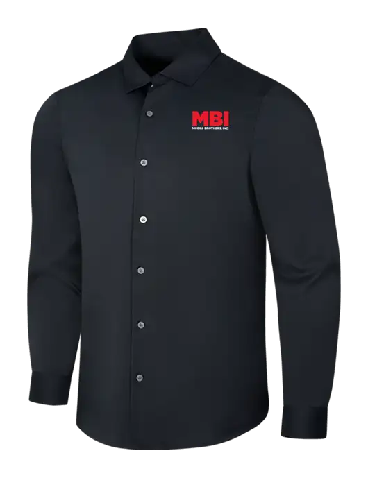 Black City Stretch Shirt w/MBI Logo