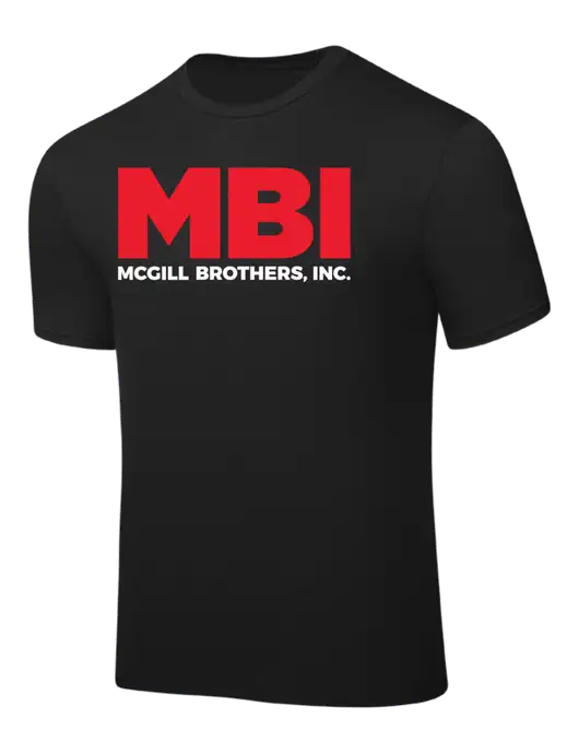 Black PosiCharge Competitor Tee w/MBI Logo