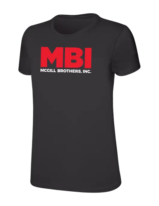 Womens Ring Spun Charcoal 4.5 oz T-Shirt w/MBI Logo