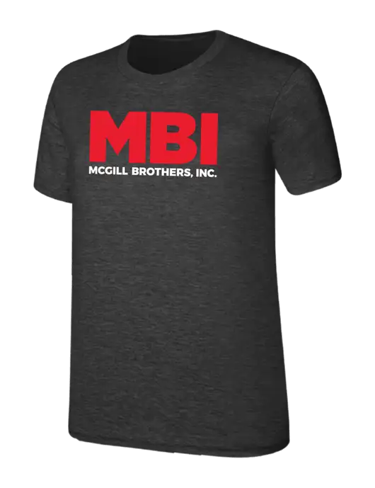 Womens Ring Spun Dark Heather Grey 4.5 oz T-Shirt w/MBI Logo