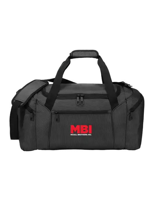 Slim & Lite Dark Grey Duffel    w/MBI Logo