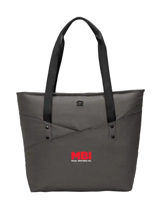 OGIO Tarmac Heather Downtown Tote 
 w/MBI Logo