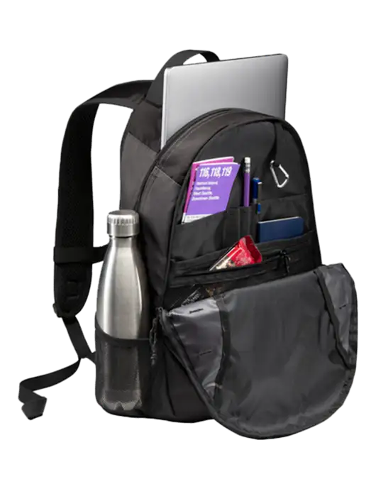 Ridge Charcoal/Dark Charcoal Laptop Backpack w/MBI Logo